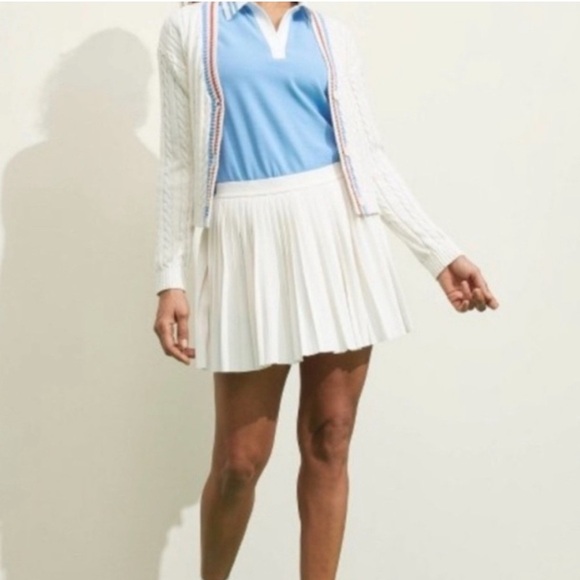 NWT Prince Pickleball Women’s Mid Rise Pleated Mini Tennis Short Size Large - Picture 2 of 11